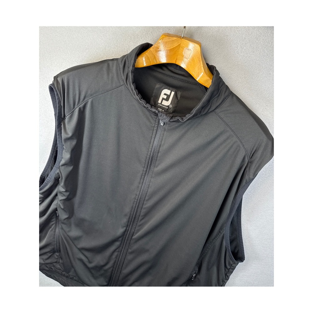 Women's Black Sleeveless Jacket